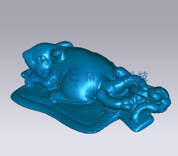 精易迅三維掃描儀掃描玉雕實例