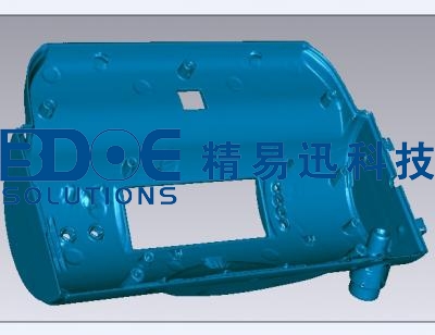 汽車配件逆向設計三維掃描案例——導航外殼