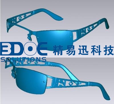 眼鏡三維掃描實(shí)逆向設(shè)計案例