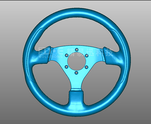 方向盤(pán)3D掃描項(xiàng)目案例-汽車(chē)零件三維掃描儀逆向建模應(yīng)用展示
